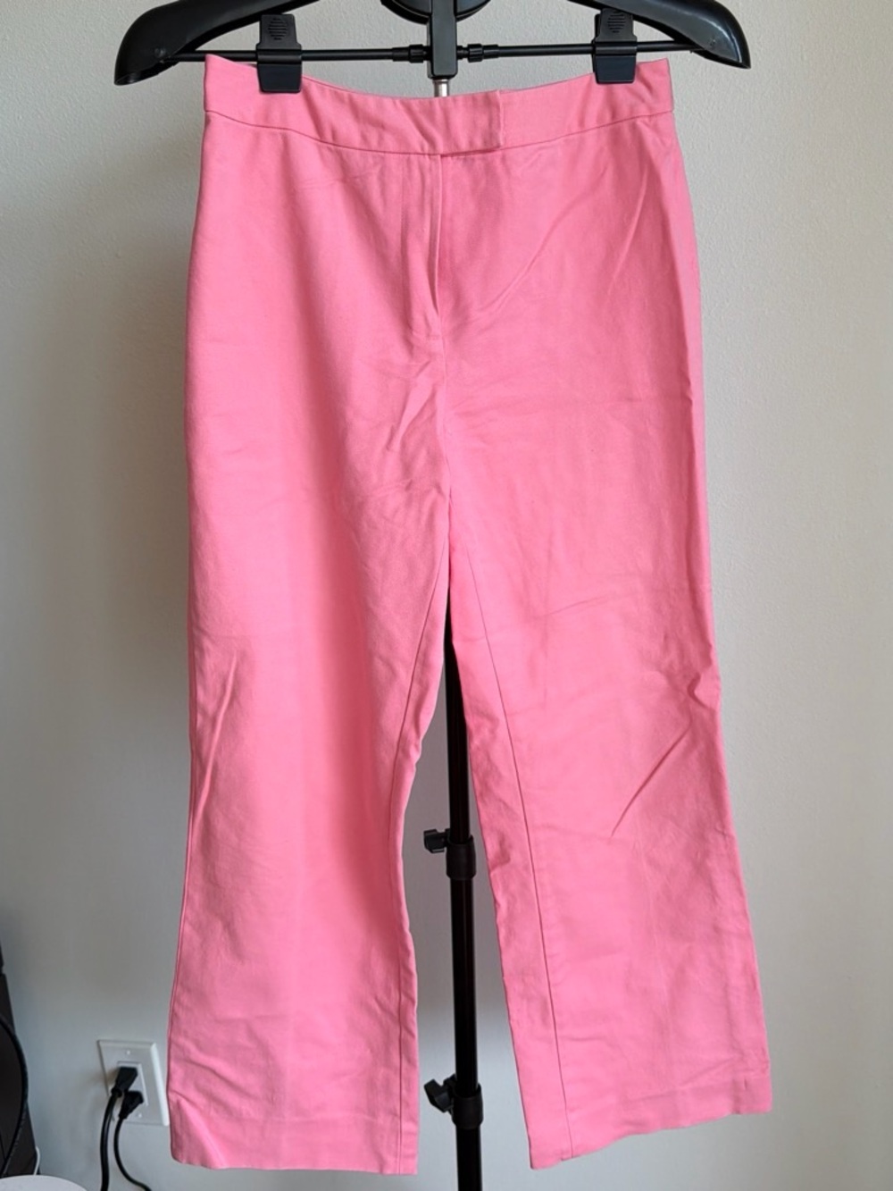 Peck & Peck Pink Cropped Pull-On Pants